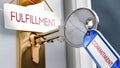 Commitment leads to Fulfillment - it\'s a key to unlock fulfillment