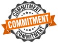 commitment seal. stamp