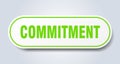 commitment sticker.