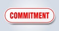 commitment sticker.