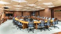 Committee Room in The Canada House of Commons in the West Block, Ottawa, Ontario, Canada Royalty Free Stock Photo