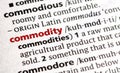 commodity