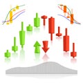 Commodity, Forex trading vector