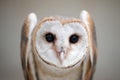 Common barn owl ( Tyto albahead ) close up Royalty Free Stock Photo