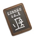 Common Core Chalk Board Slate