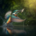 Common European Kingfisher (Alcedo atthis)