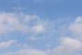 Background image of sky with fluffy white clouds