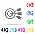common goal icon. Elements of teamwork multi colored icons. Premium quality graphic design icon. Simple icon for websites, web des