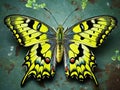 Common Lime Butterfly Made With Generative AI illustration