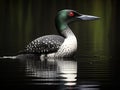 Common Loon XII Royalty Free Stock Photo