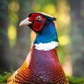 pheasant bird, AI generated Royalty Free Stock Photo
