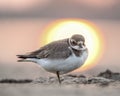 Common ringed plover or ringed plover (Charadrius hiaticula) is a small plover of the Charadriidae family.