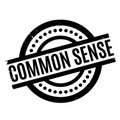 Common Sense rubber stamp