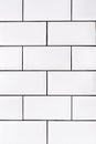 Common vintage white ceramic tiles background Royalty Free Stock Photo