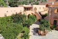 commons in an orthodox monastery (agia triada) in crete (greece) Royalty Free Stock Photo