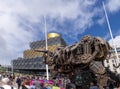 Commonwealth Games 2022, Anthony Gormley`s Iron:Man Statue in front of Birmingham Town Hall