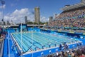 2018 Commonwealth Games Swimming Venue Royalty Free Stock Photo