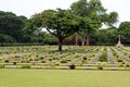 Commonwealth War Graves,Chungkai War Cemetery in Kanchanaburi Thailand