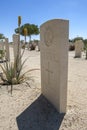 El Alamein War Cemetery in northern Egypt.