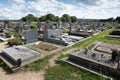 Communal Cemetery in Auvers-sur-Oise. Vincent van Gogh is buried here Royalty Free Stock Photo