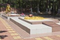 Communal grave in the old cemetery of the city of Gelendzhik