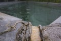 Communal Hot thermal pool baths Royalty Free Stock Photo