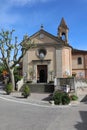 The communal Vinothek Wine House in Barbaresco in the Area of Langhe. Piedmont. Italy