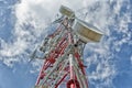 Communication Antenna Tower Royalty Free Stock Photo