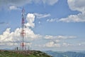 Communication Antenna Tower Royalty Free Stock Photo