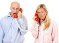 Communication breakdown Royalty Free Stock Photo