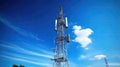 communication cell tower building
