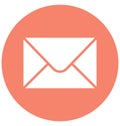 Mail Isolated Vector Icon which can easily modify or edit Royalty Free Stock Photo