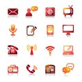 Communication Colorful Icons