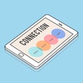 Communication Connection Networking Icon Concept