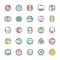 Communication Cool Vector Icons 4 Royalty Free Stock Photo