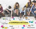 Communication Discussion Team Work Ideas Concept Royalty Free Stock Photo