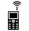 Radio receivers Isolated Vector Icon which can easily modify or edit