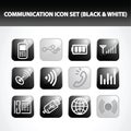 Communication Icon Set Royalty Free Stock Photo