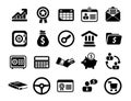 Communication icons. Web icons set. Internet icons collection Royalty Free Stock Photo