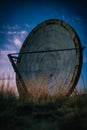 The Communication Parabola at Comano Former NATO Base, Tuscany, Italy