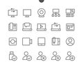 Communication Pixel Perfect Well-crafted Vector Thin Line Icons