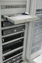 Communication servers center Royalty Free Stock Photo