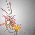 Communication social mesh. Network polygonal background. Vector illustration.
