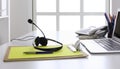 Communication support, call center and customer service help de