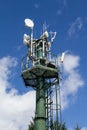 Communication tower Royalty Free Stock Photo