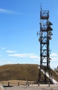 Communication tower at Campo Imperatore, Italy