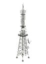 Communication Tower Isolated