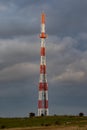 Communication tower for mobile data in northern germany Royalty Free Stock Photo