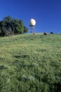 Communication tower in Ojai, CA Royalty Free Stock Photo
