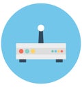 Internet Modem Isolated Vector icon that can be easily modified or edit Royalty Free Stock Photo